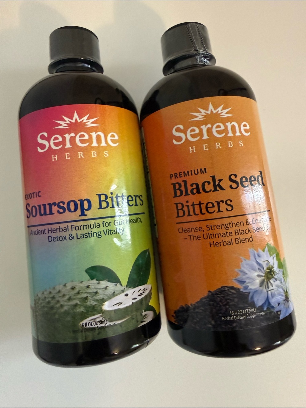 Kids Bath & Body - Black Seed & Soursop Bitters (Orange, Multicolor)